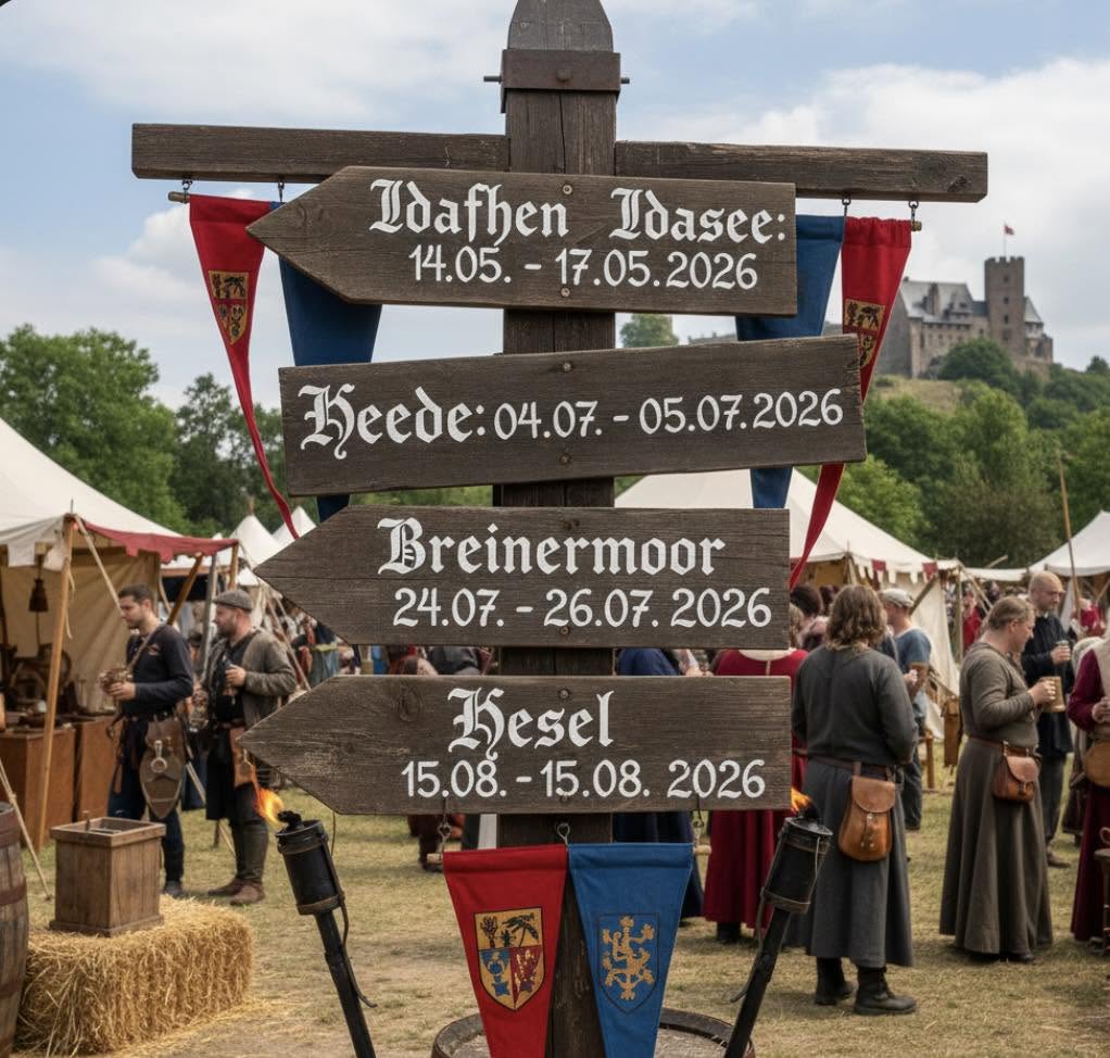 Unser (Vorläufigen) Termine
