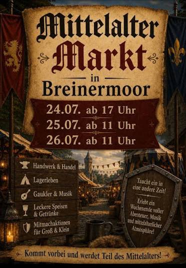 Mittelaltermarkt zu Breinermoor